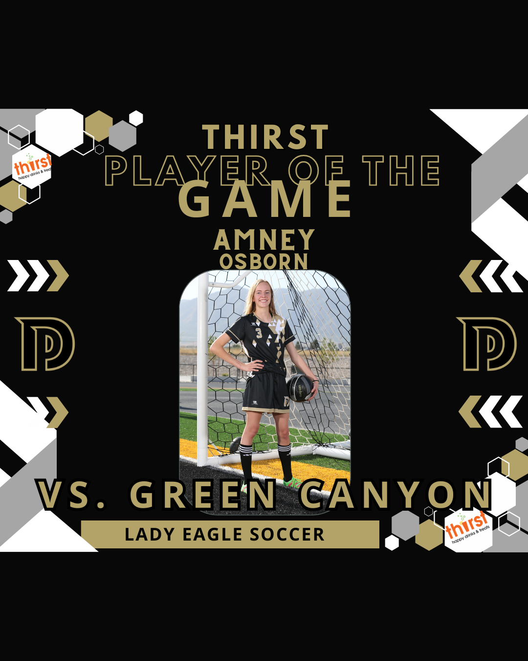 Amney Osborn Named Player of the Game